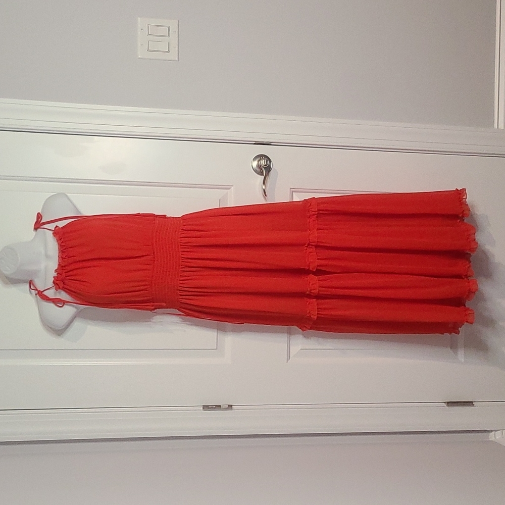 Banana Republic Halter Tie Dress